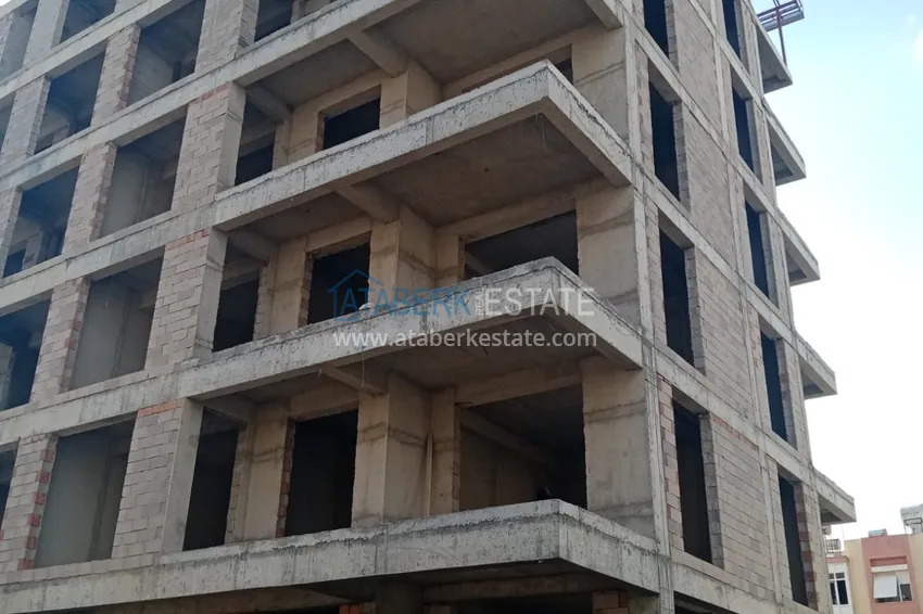 Новый проект жилой комплекс в Газипаше на этапе строительства 6 