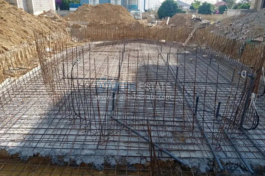 Новый проект жилой комплекс в Газипаше на этапе строительства 9 