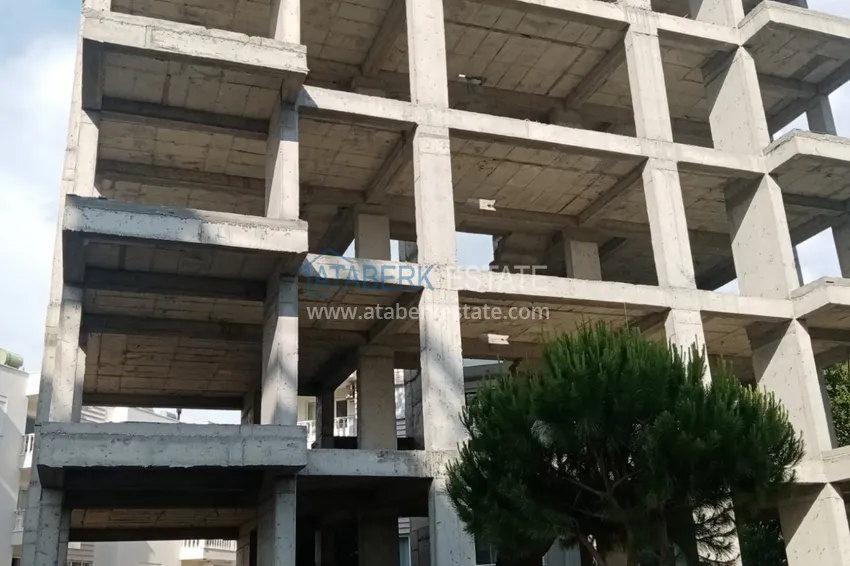 Новый проект жилой комплекс в Газипаше на этапе строительства 13 