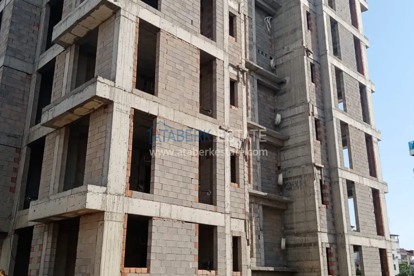 Новый проект жилой комплекс в Газипаше на этапе строительства 14 