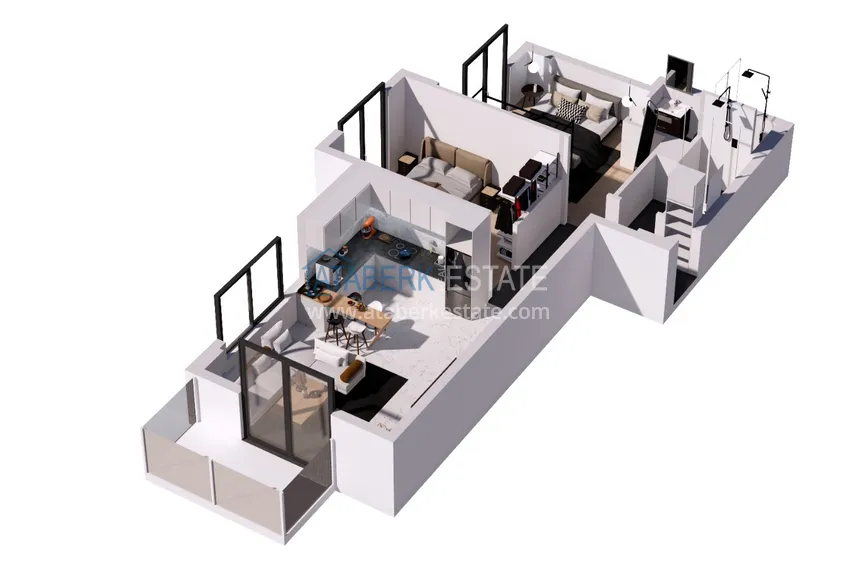 Купить дешево Старт продаж! Новый проект офф-плана в районе Махмутлар - Алания 8