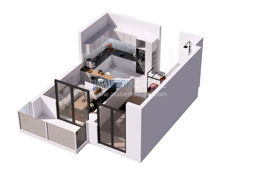 Купить дешево Старт продаж! Новый проект офф-плана в районе Махмутлар - Алания 9