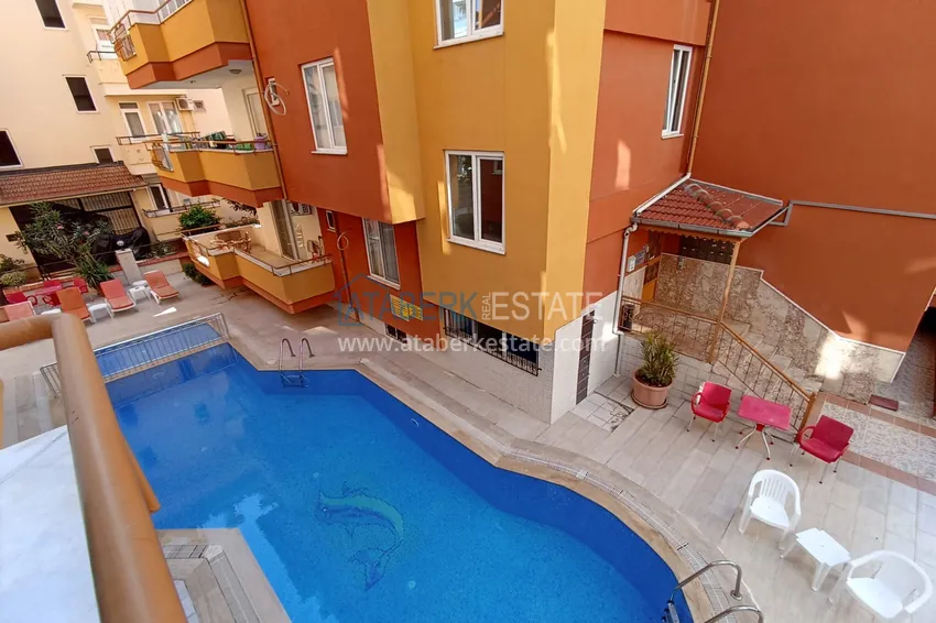 Квартира в Алании, Оба - меблированная в уютном жилом комплексе 2 