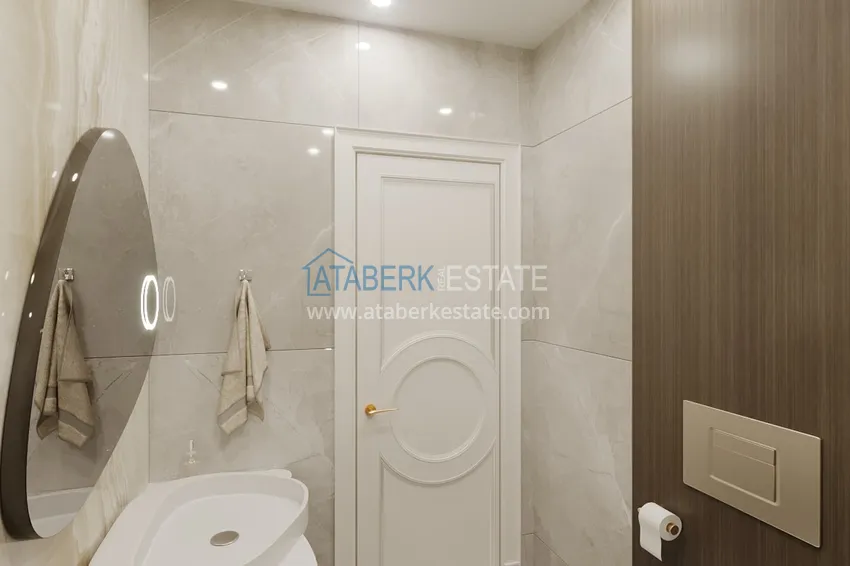 Приобрести Квартиры и пентхаус от инвестора в районе Демирташ в комплексе на стадии строительства 20 