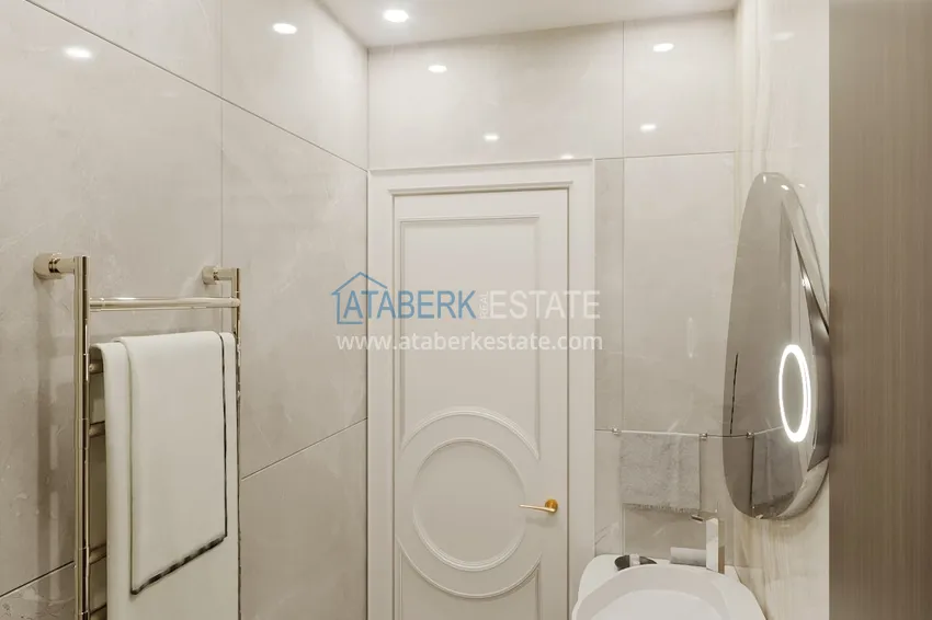 Приобрести Квартиры и пентхаус от инвестора в районе Демирташ в комплексе на стадии строительства 9 