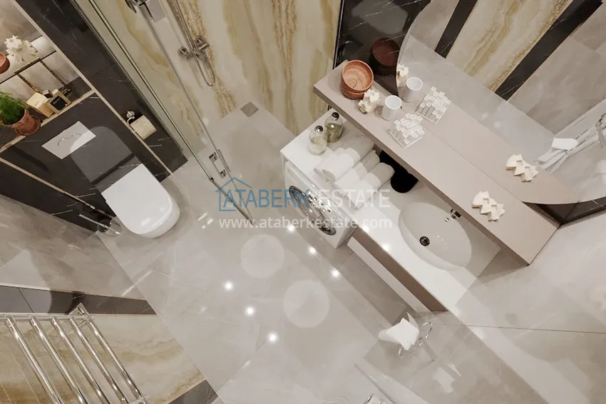 Приобрести Квартиры и пентхаус от инвестора в районе Демирташ в комплексе на стадии строительства 40 