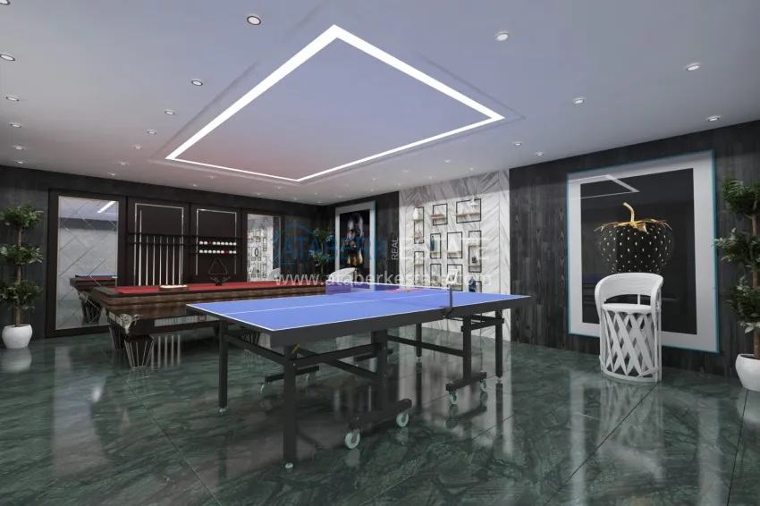 Приобрести Частная вилла от застройщика в Алании район Бекташ  13 