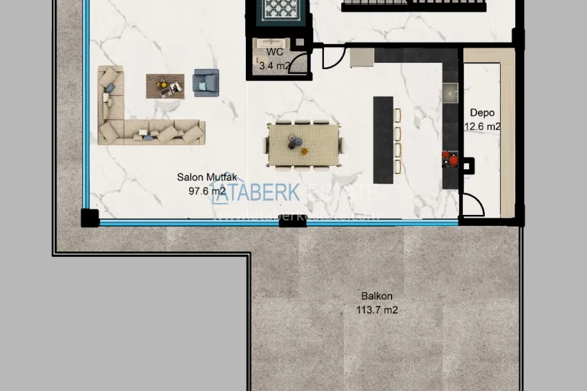 Купить дешево Частная вилла от застройщика в Алании район Бекташ  1 