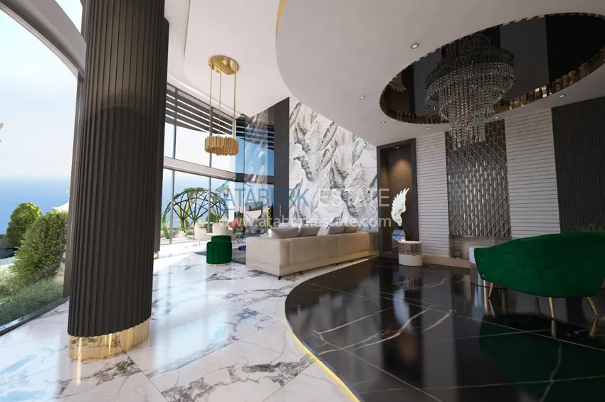 Приобрести Эксклюзивный проект частной виллы класса-люкс в Алании - Бекташ 2 