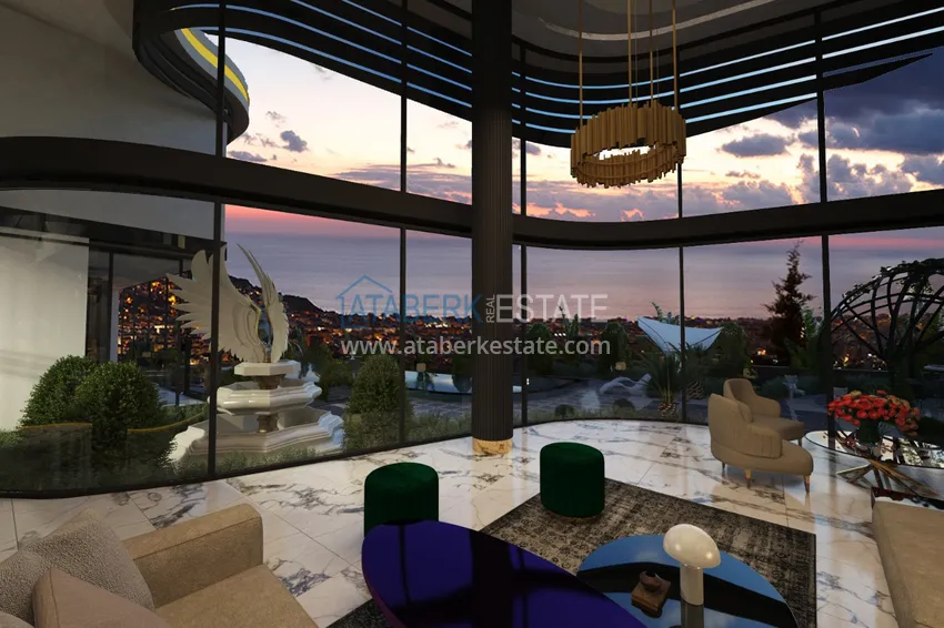 Приобрести Эксклюзивный проект частной виллы класса-люкс в Алании - Бекташ 10 