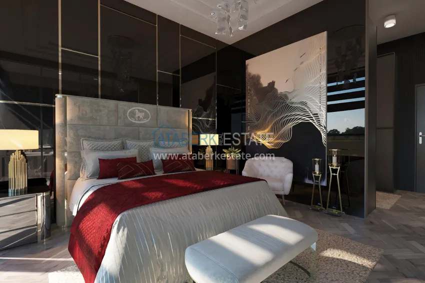 Приобрести Эксклюзивный проект частной виллы класса-люкс в Алании - Бекташ 12 