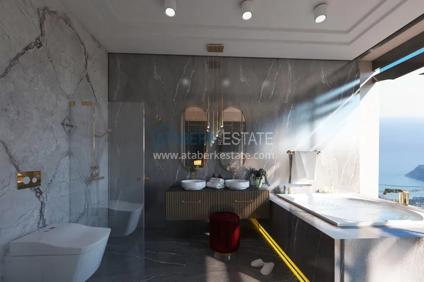 Приобрести Эксклюзивный проект частной виллы класса-люкс в Алании - Бекташ 16 