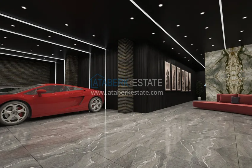 Приобрести Эксклюзивный проект частной виллы класса-люкс в Алании - Бекташ 17 