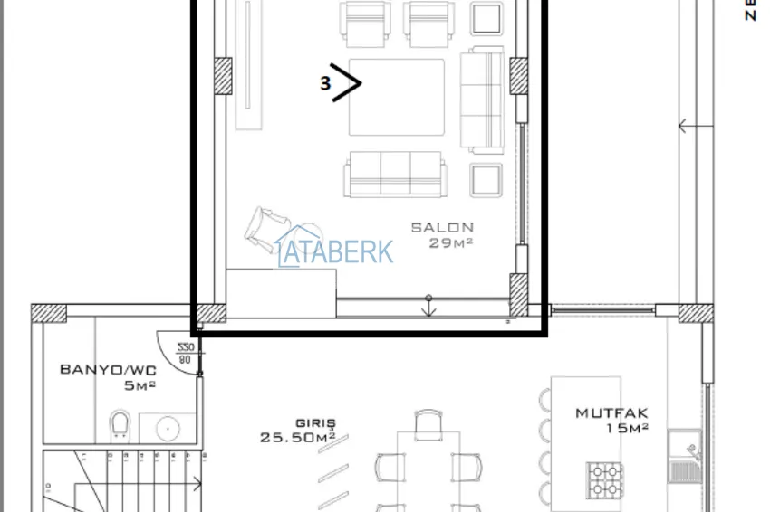 Купить дешево Эксклюзивный проект в районе Джикджилли – элитные виллы комфорт-класса 4