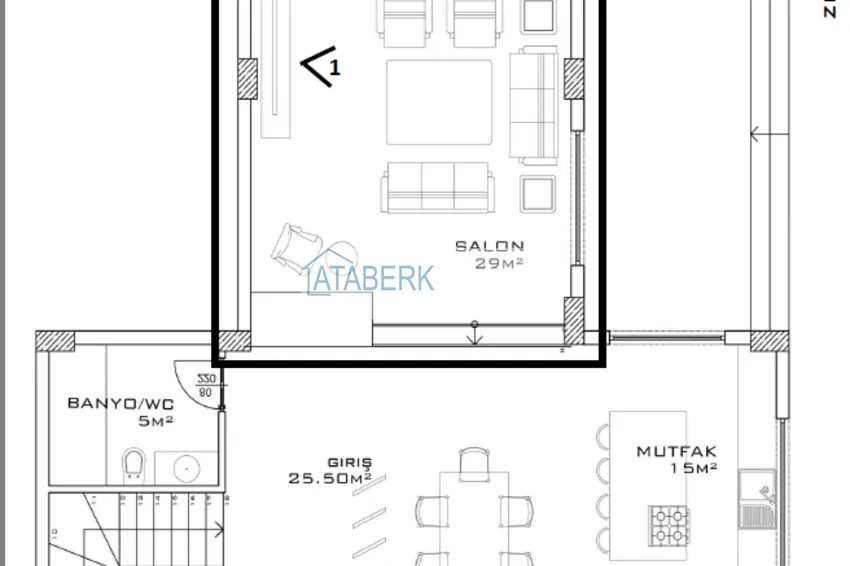 Купить дешево Эксклюзивный проект в районе Джикджилли – элитные виллы комфорт-класса 5