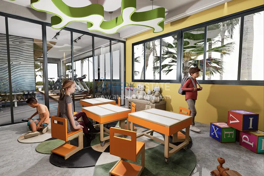 Двухкомнатные квартиры в Алании, район Махмутлар в комплексе на этапе строительства 16