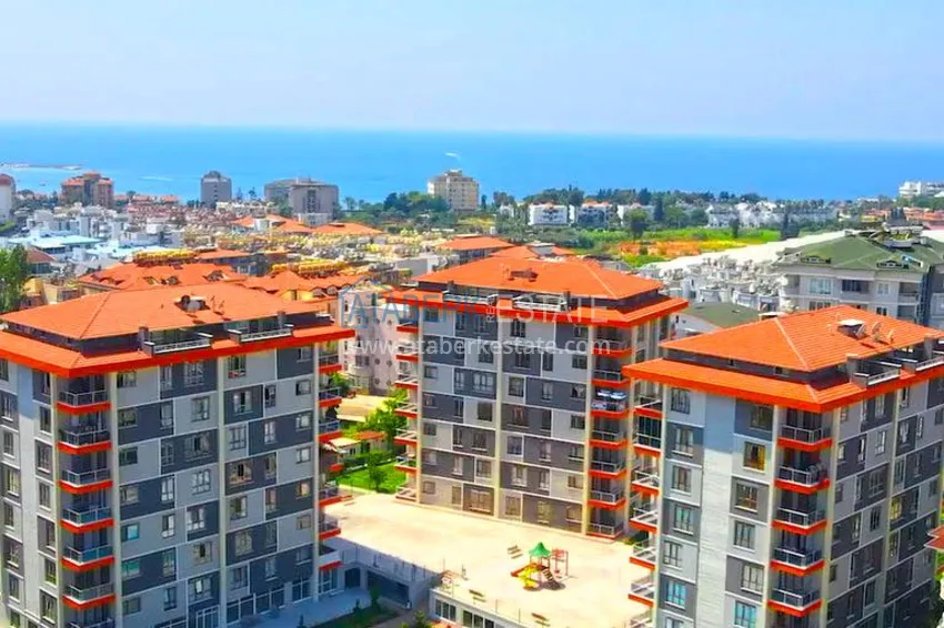 Двухуровневый пентхаус в Авсалларе с видом на море и горы 1