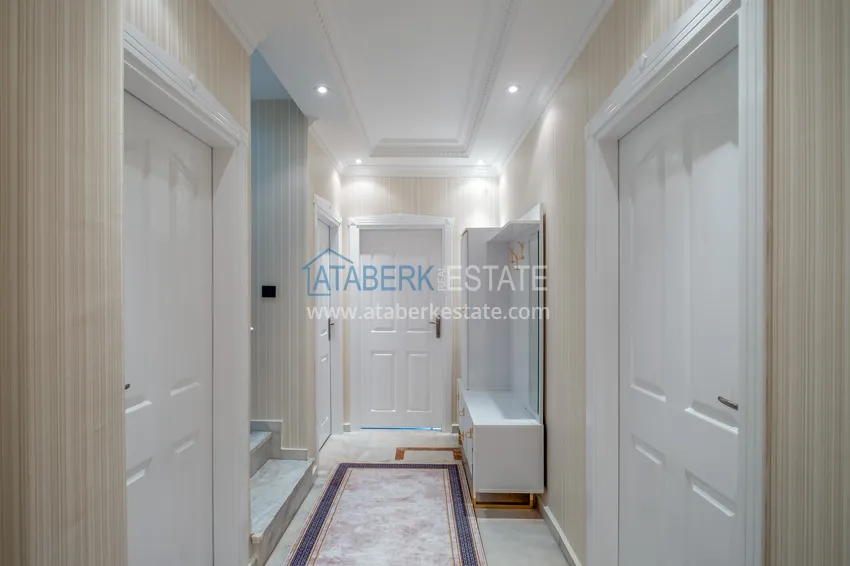 Приобрести Дуплекс в Алании район Оба меблированный рядом с морем 1