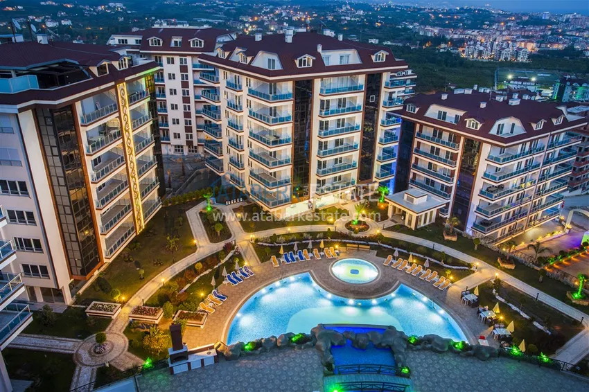 Квартира в Оба меблированная с видом на море 3 