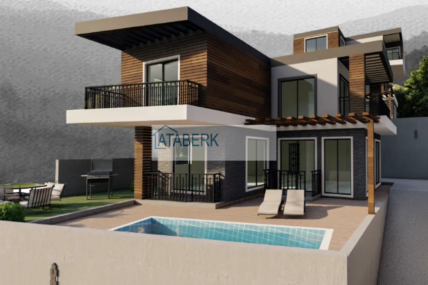 Эксклюзивный проект в районе Джикджилли – элитные виллы комфорт-класса 1