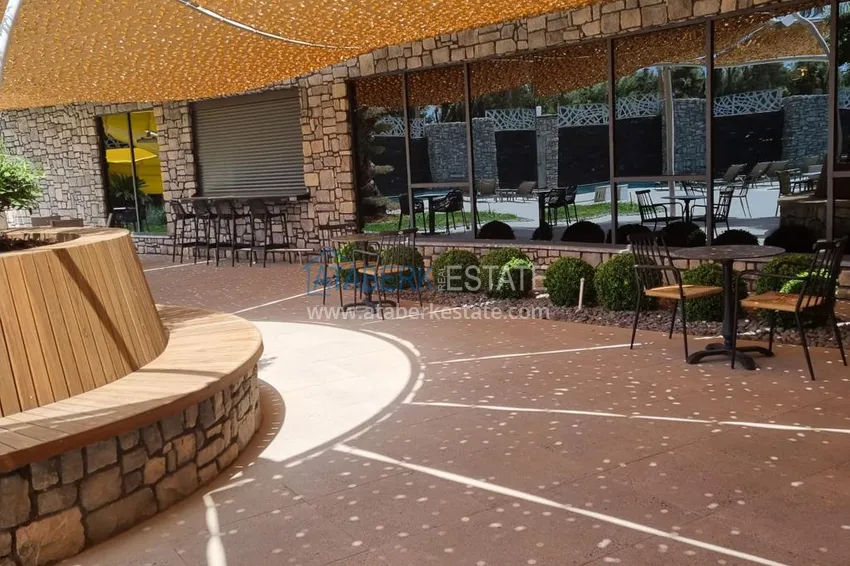 Квартира в Каргыджаке с мебелью и видом на море в резиденции на первой береговой 10 