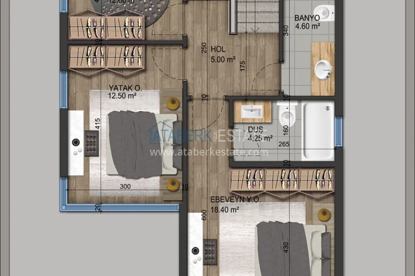 Купить дешево Новый проект коттеджного комплекса в Бодруме – Мугла, на первой береговой линии 8 