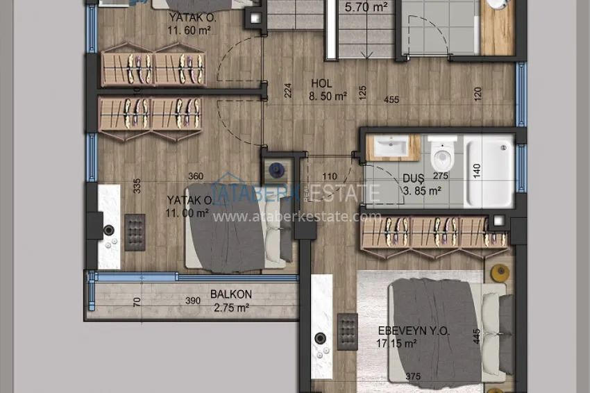 Купить дешево Новый проект коттеджного комплекса в Бодруме – Мугла, на первой береговой линии 6 