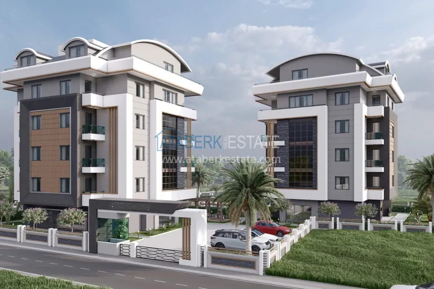 Недвижимость от застройщика в районе Оба - Алания в комплексе на этапе строительства 10 