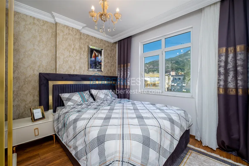 Приобрести Квартира в центре Алании меблированная с отдельной кухней в современной резиденции 12 