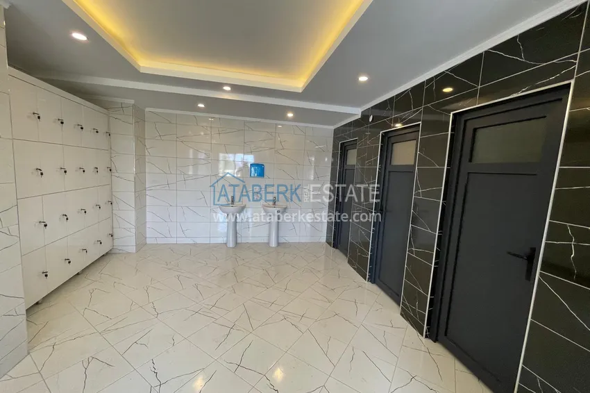 Квартира в Авсаллара с видом на море в современном комплексе 10 