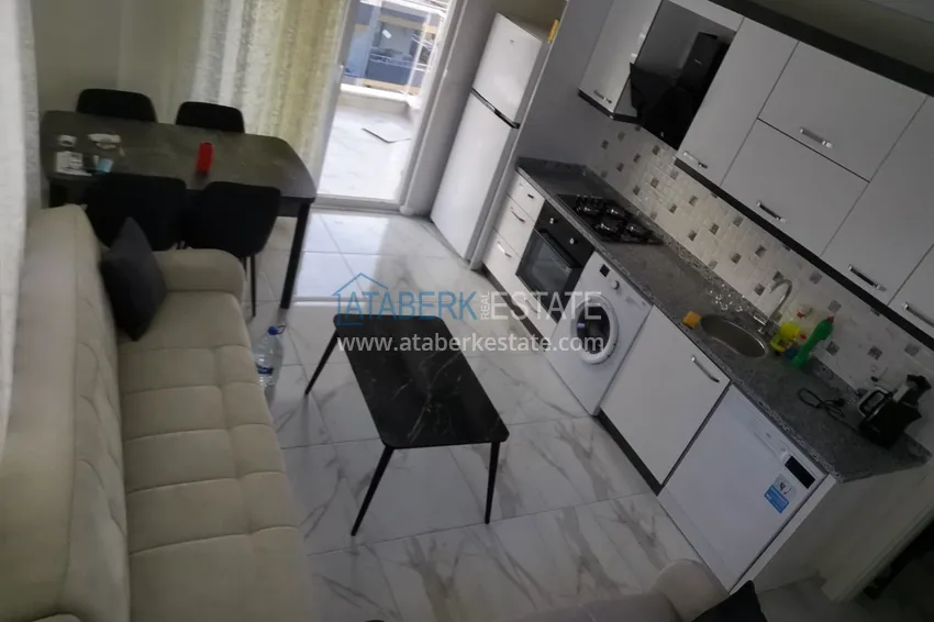 Приобрести Квартира в Авсалларе с мебелью в новом комплексе 10 