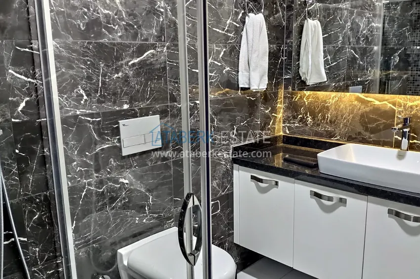 Приобрести Пентхаус в Каргыджаке меблированный с прямым видом на море и горы 10