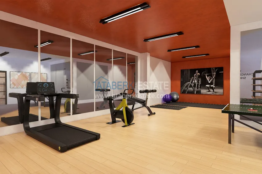 Новый инвестиционно-привлекательный проект в центре Алании, район пляжа Кейкубат 13 