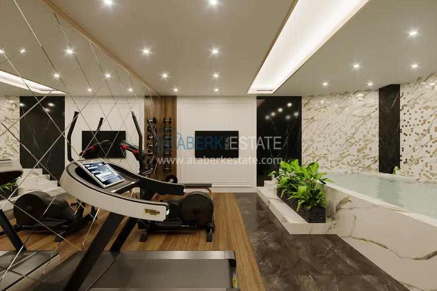 Новый инвестиционно-привлекательный проект, в центре Алании 10 