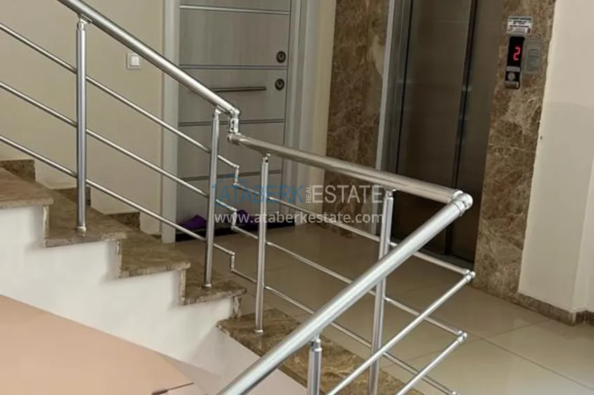 Квартира в Оба с мебелью, отдельной кухней и застекленным балконом 10 