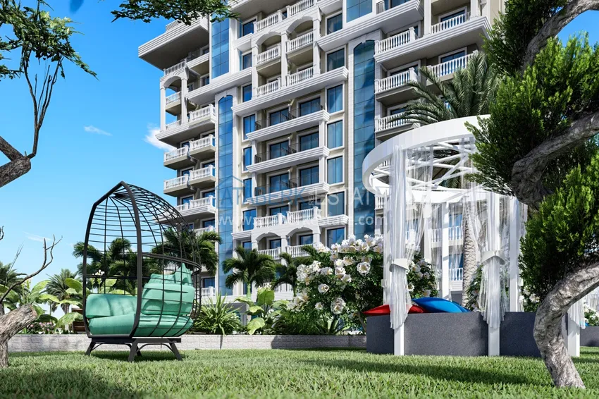 Квартира в районе Авсаллар от инвестора в строящемся комплексе 11 