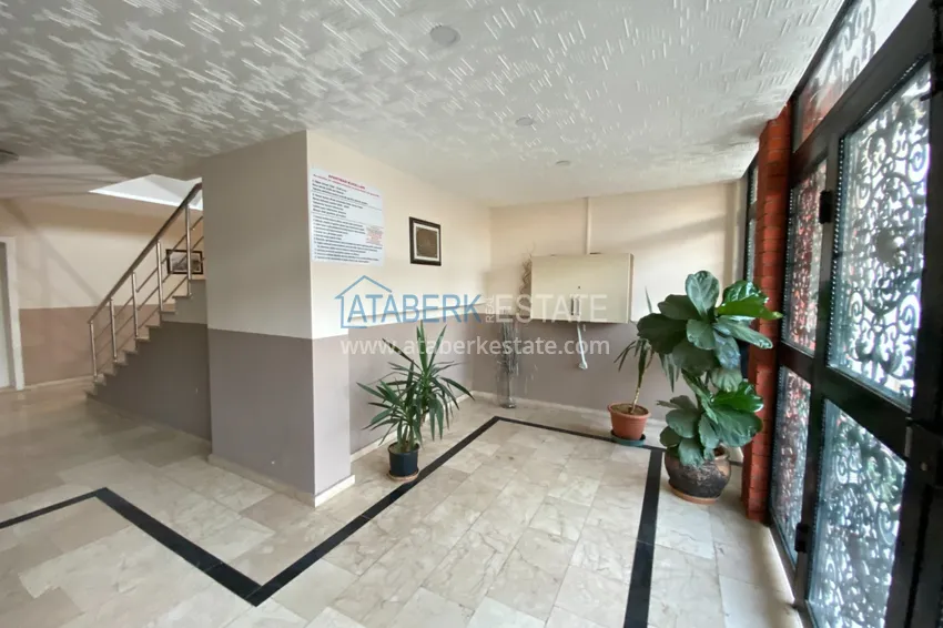 Квартира в Алании район Авсаллар с мебелью, видом на море и горы 12 