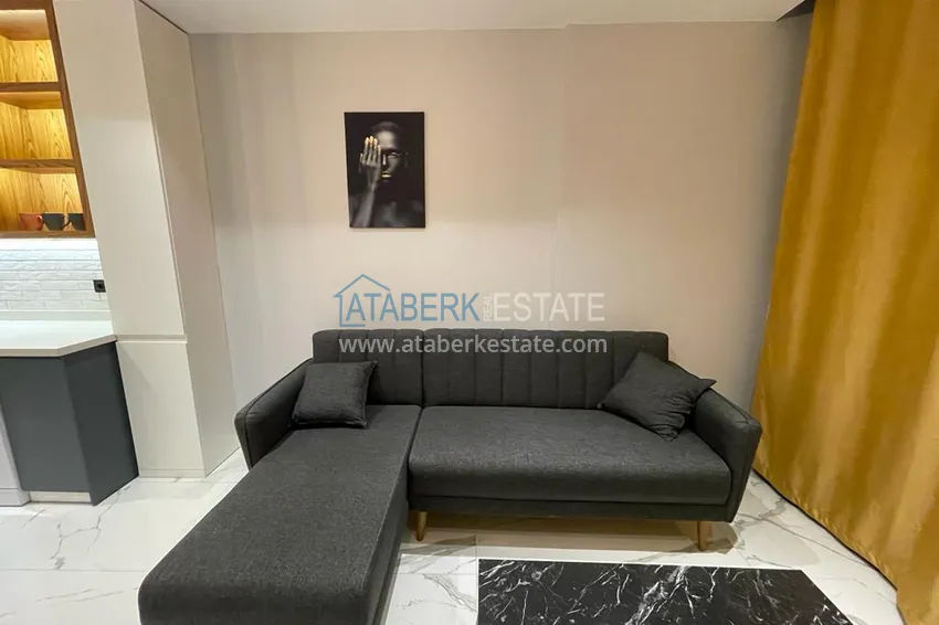 Приобрести В центре Алании на долгосрочную аренду сдаётся двухкомнатная квартира. Максимум 3 человека А1 13