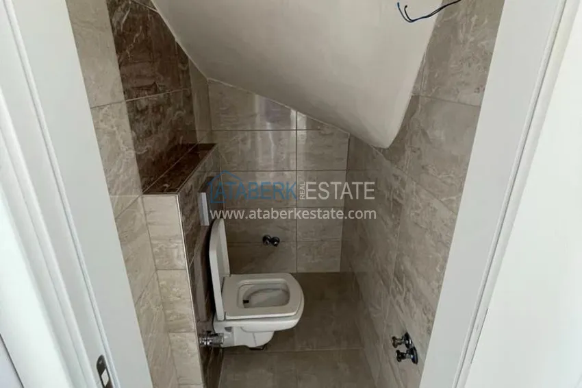 Приобрести Пентхаус-дуплекс в Махмутларе с видом на море и горы великолепное соотношение цены и качества 12