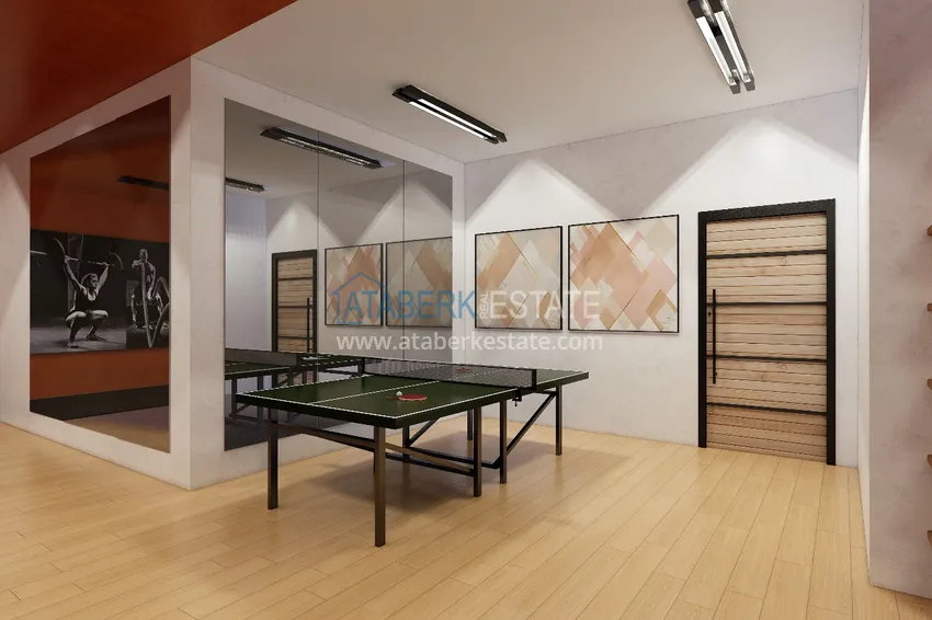 Новый инвестиционно-привлекательный проект в центре Алании, район пляжа Кейкубат 15 