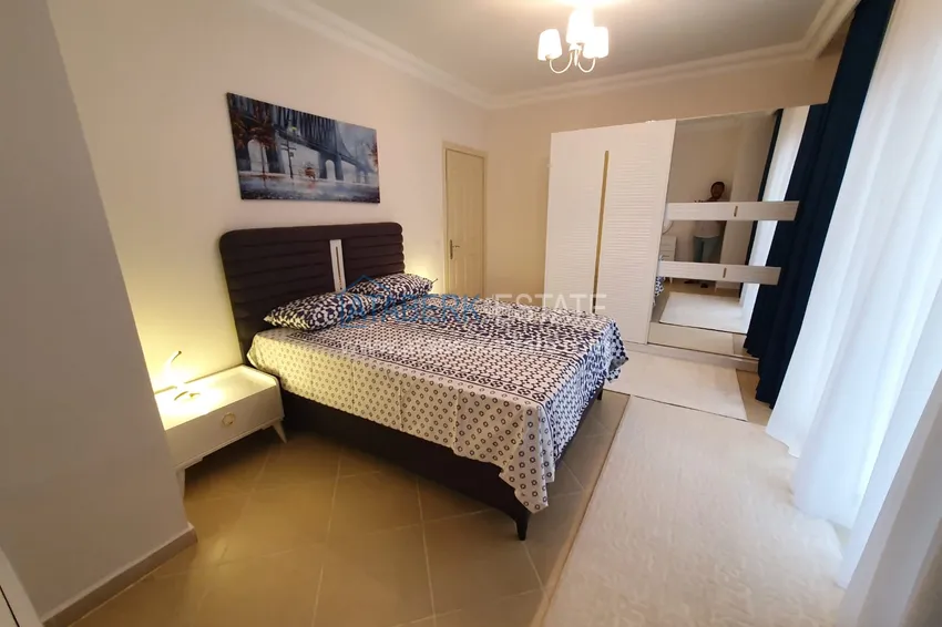 Приобрести Квартира с выходом в сад в Махмутларе трехкомнатная с новой мебелью 12 