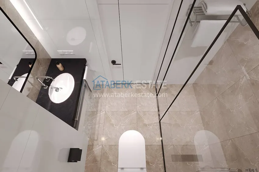 Приобрести Квартиры в Махмутларе от инвестора в строящемся бутик-комплексе 13