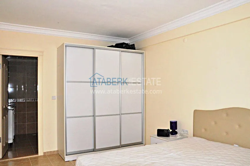 Приобрести Двухуровневый пентхаус в районе Тосмур с мебелью, видом на море и горы 12 