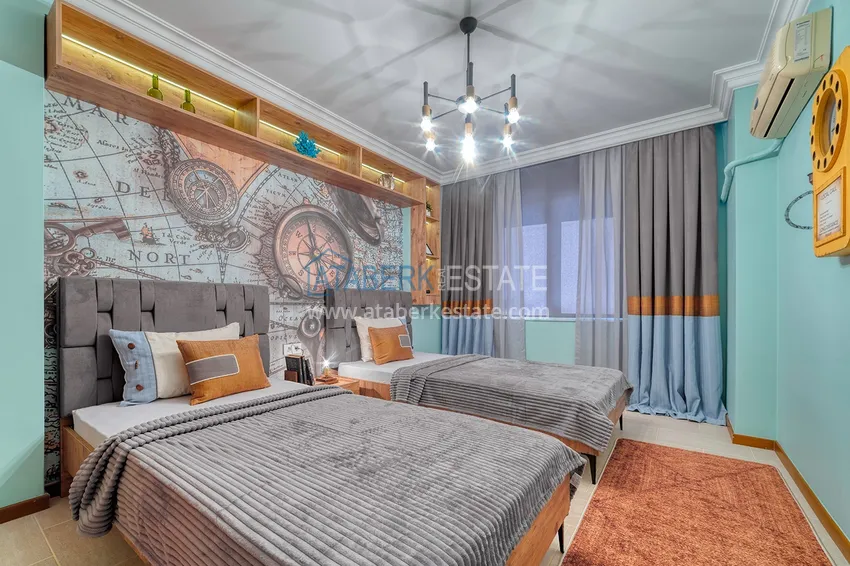 Приобрести Квартира в Махмутларе с видом на море в резиденции на первой береговой 13 