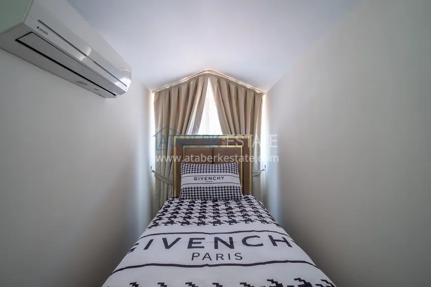 Приобрести Дуплекс в Алании район Оба меблированный рядом с морем 15