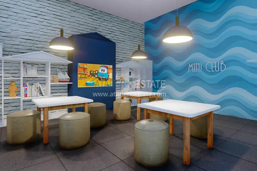 Квартира в Махмутларе от инвестора, в комплексе на этапе строительства 13 