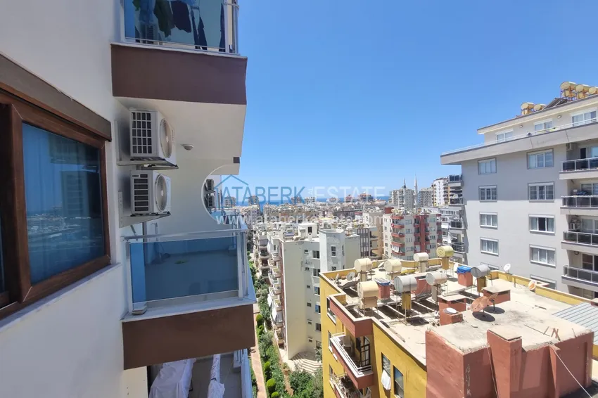 Приобрести Квартира в Махмутларе трехкомнатная с мебелью, видом на море и горы 14