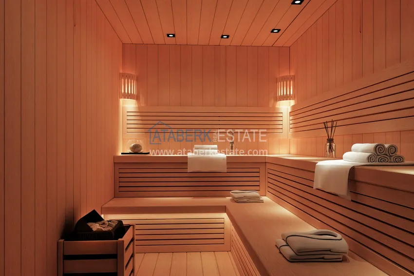 Новый инвестиционно-привлекательный проект в центре Алании, район пляжа Кейкубат 16 