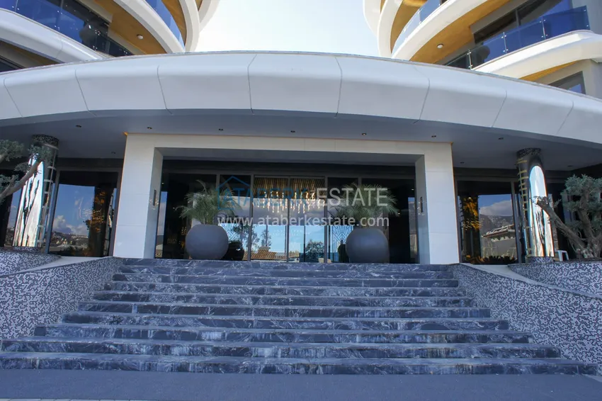 Квартира в Каргыджаке с мебелью и видом на море в резиденции на первой береговой 14 