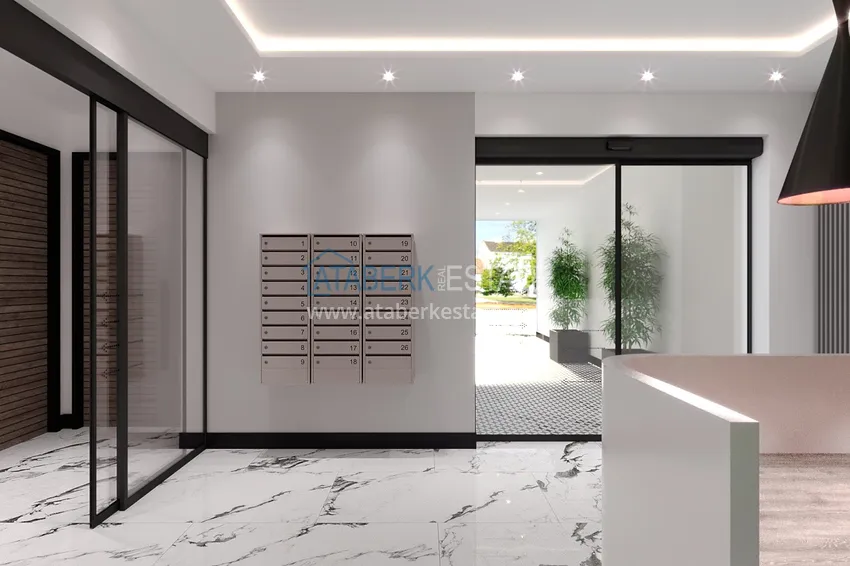 Квартиры в Махмутларе от инвестора в строящемся бутик-комплексе 17